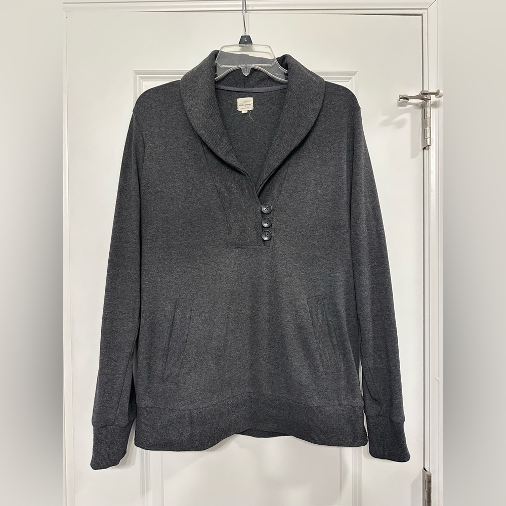 Banana Republic Charcoal Gray Women's Sweater